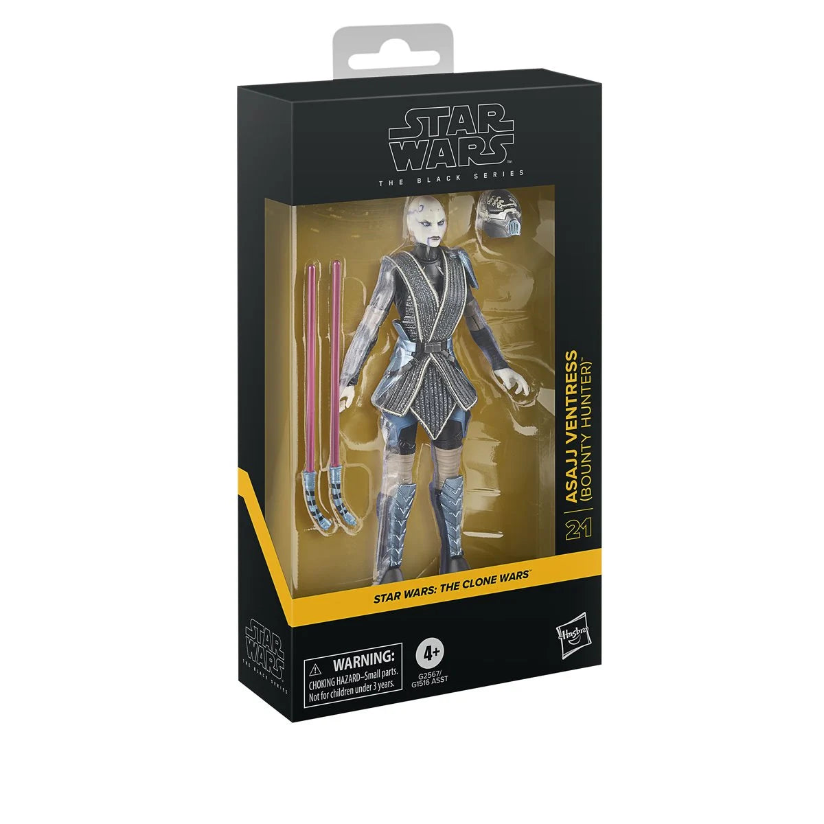 Star Wars Black Series Asajj Ventress Bounty Hunter 6-inch figure detail view 12 of 14