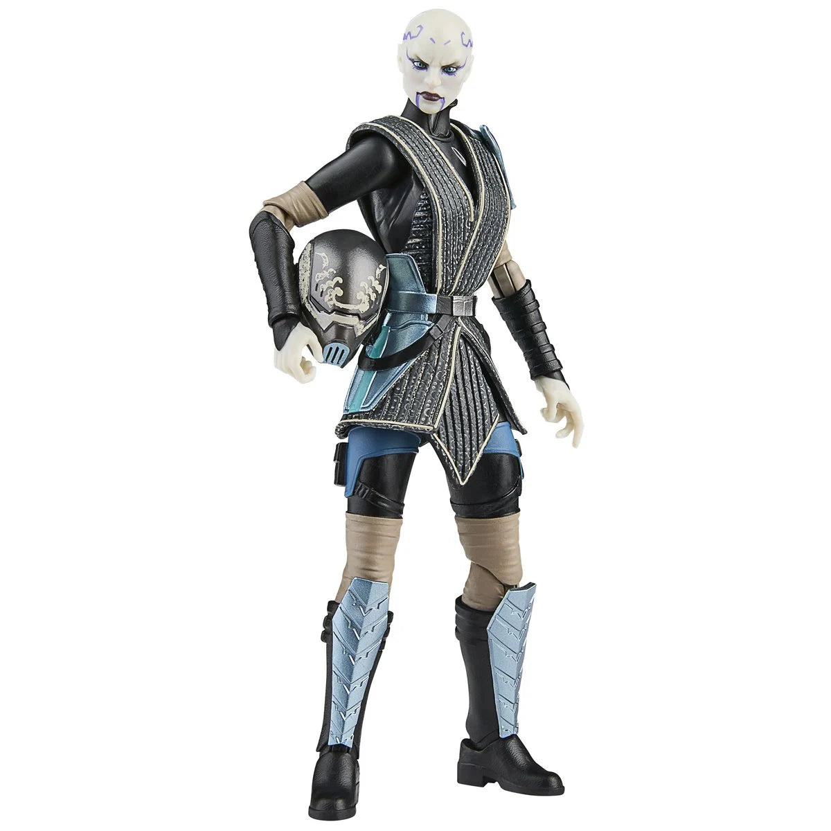 Star Wars Black Series Asajj Ventress Bounty Hunter 6-inch figure detail view