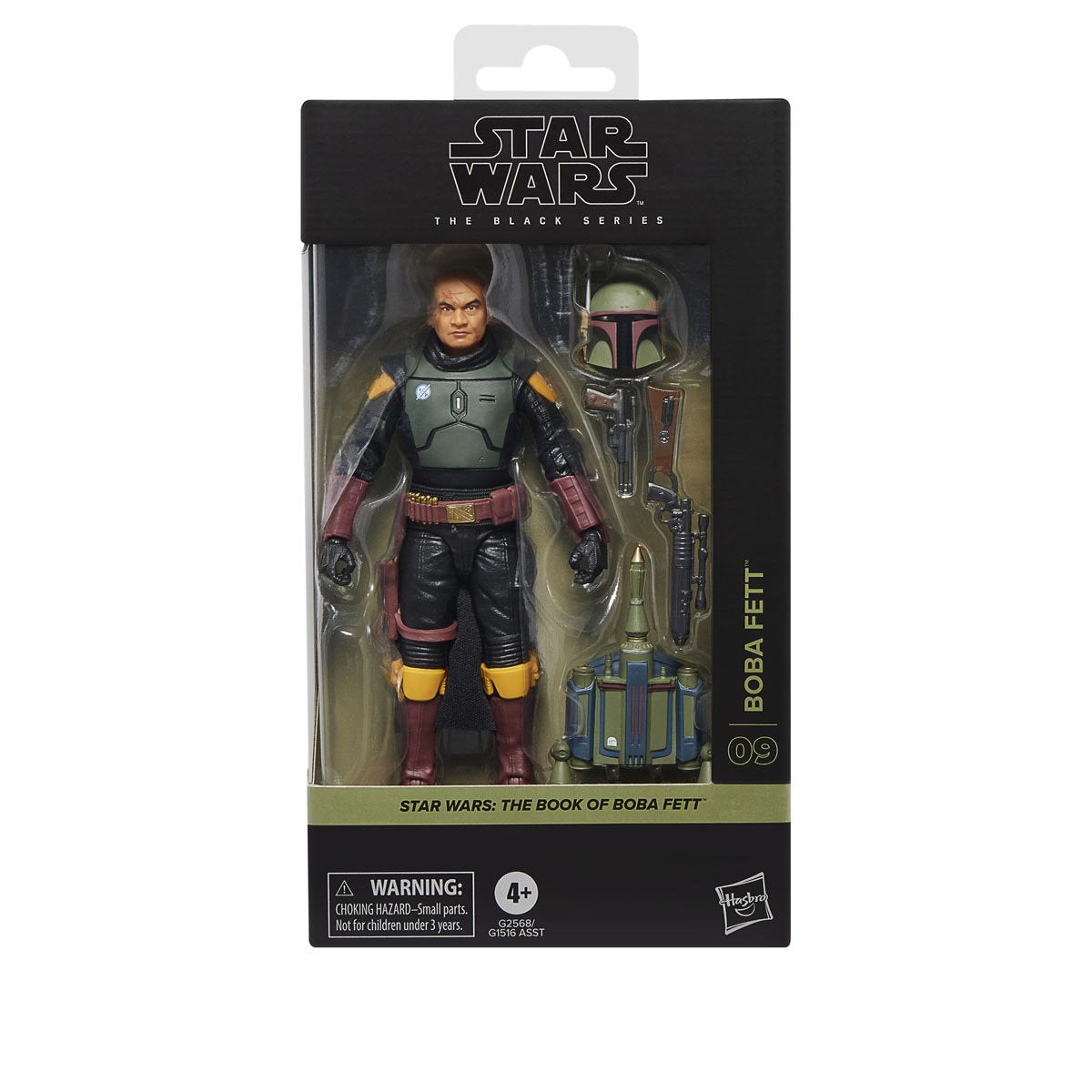 Star Wars Black Series Boba Fett 6-inch figure alternate angle detail view