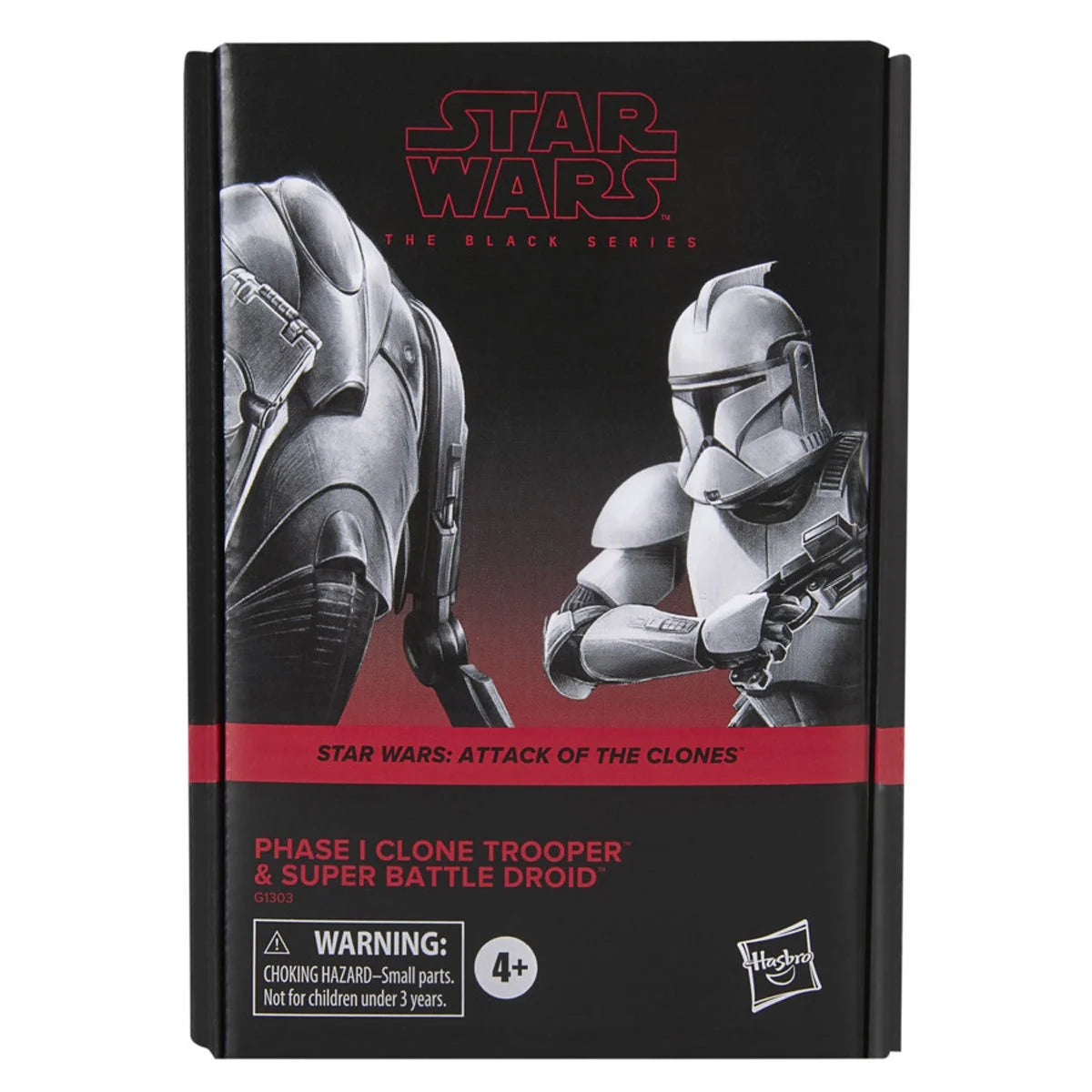 Star Wars Black Series Phase 1 Clone Trooper and Super Battle Droid 6-inch figures articulation detail