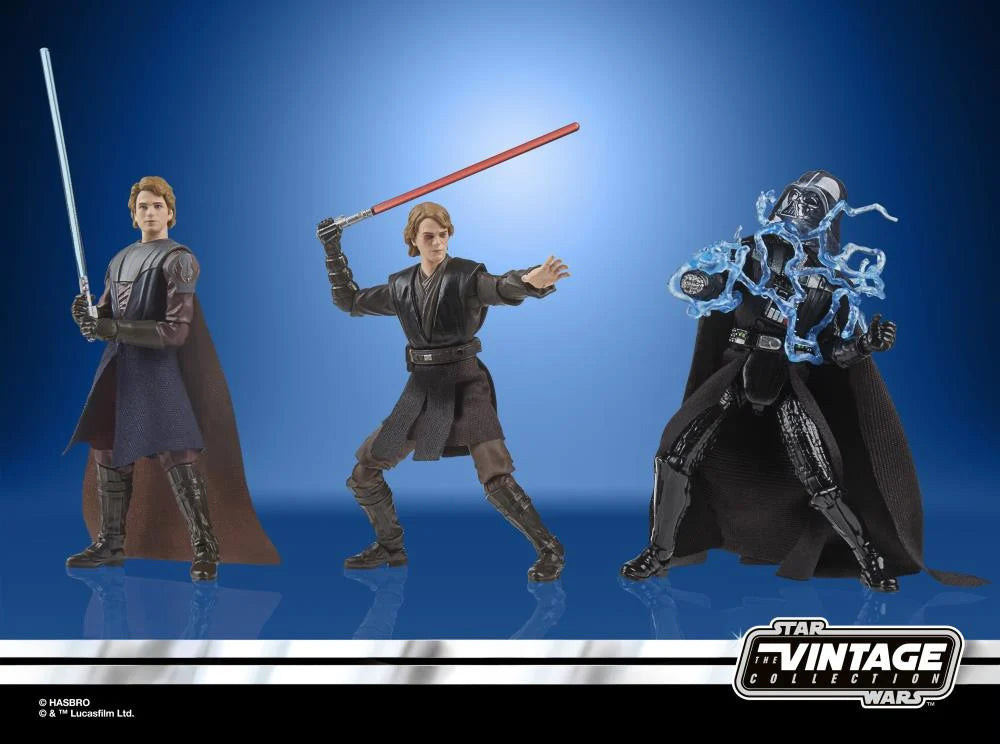Star Wars: The Vintage Collection The Journey of Anakin Skywalker Action Figure Three-Pack product image