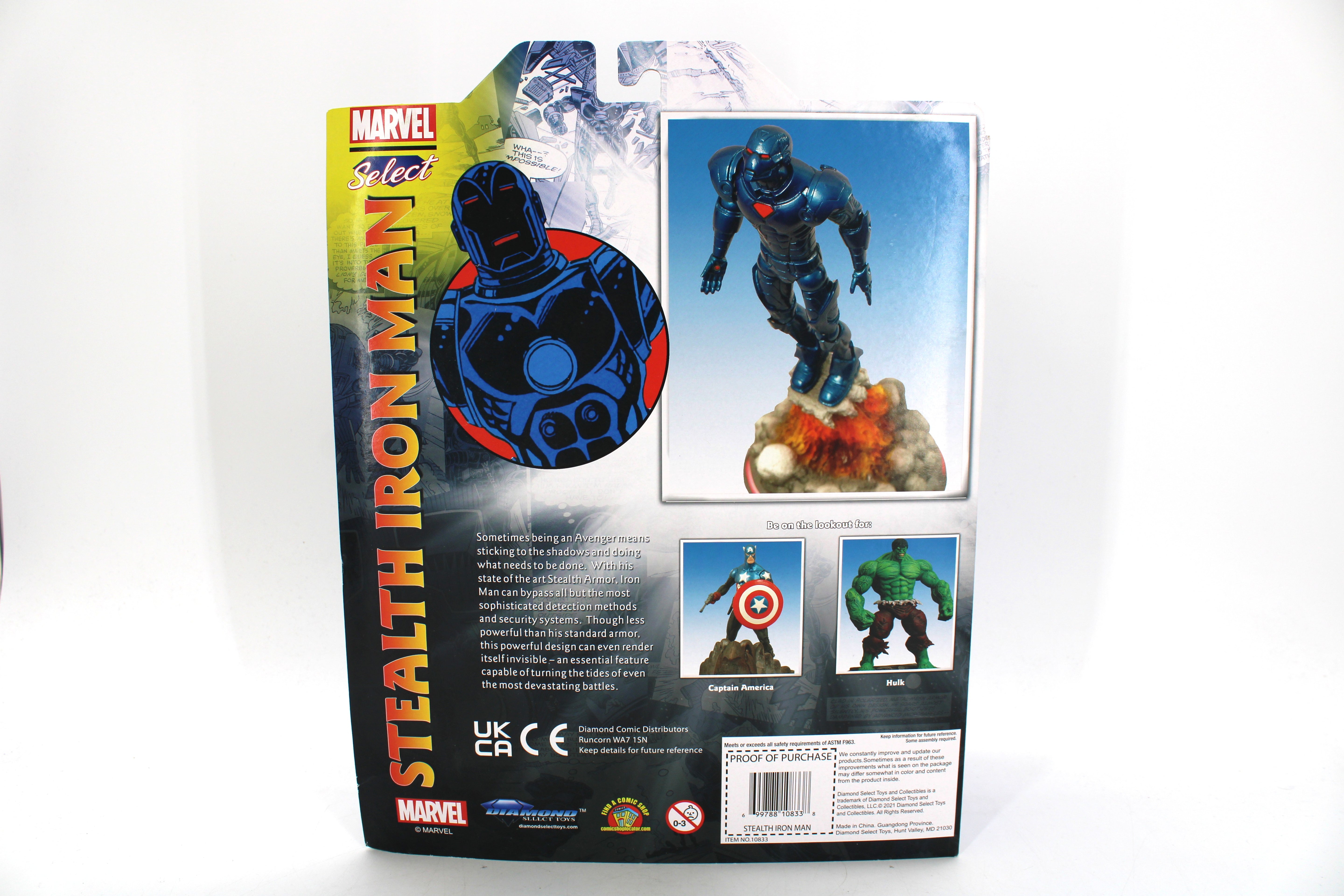 Marvel Select Stealth Iron Man Special Collector Edition Action Figure (2021 Diamond Select Toys) - view 2