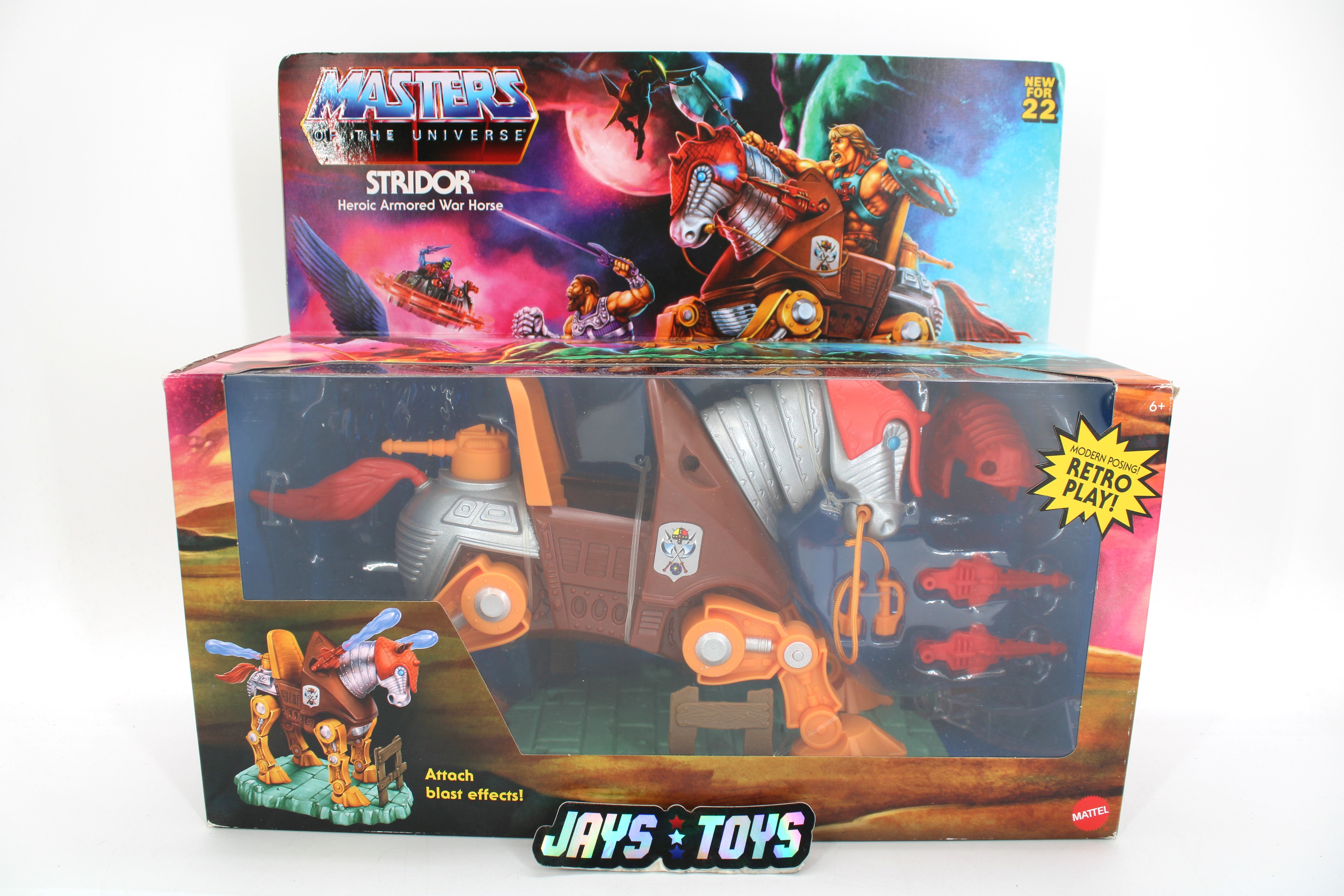 Masters of the Universe Origins Stridor Action Figure (2021 Mattel) product image