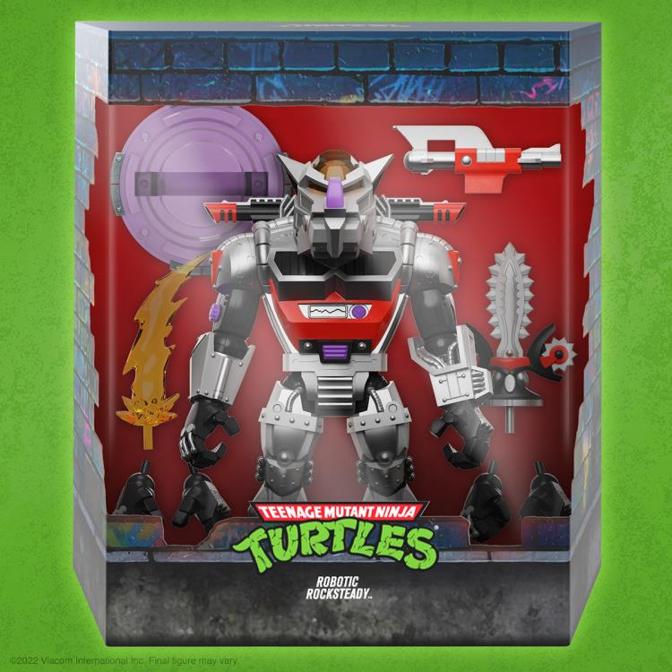 Super7 TMNT Ultimates! Robot Rocksteady