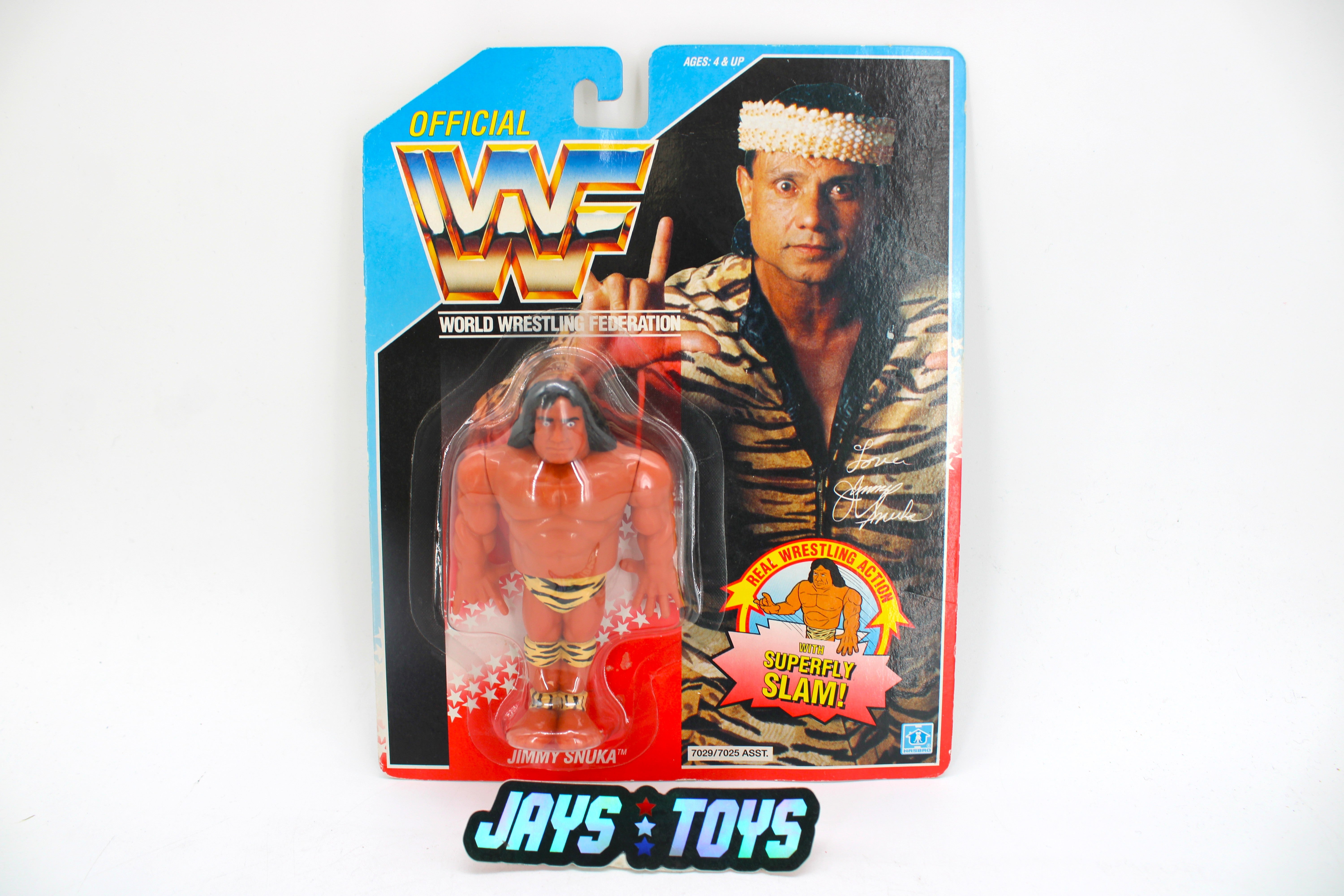 Jimmy Snuka WWF 4.5-Inch Action Figure – Jay's Toys And Games