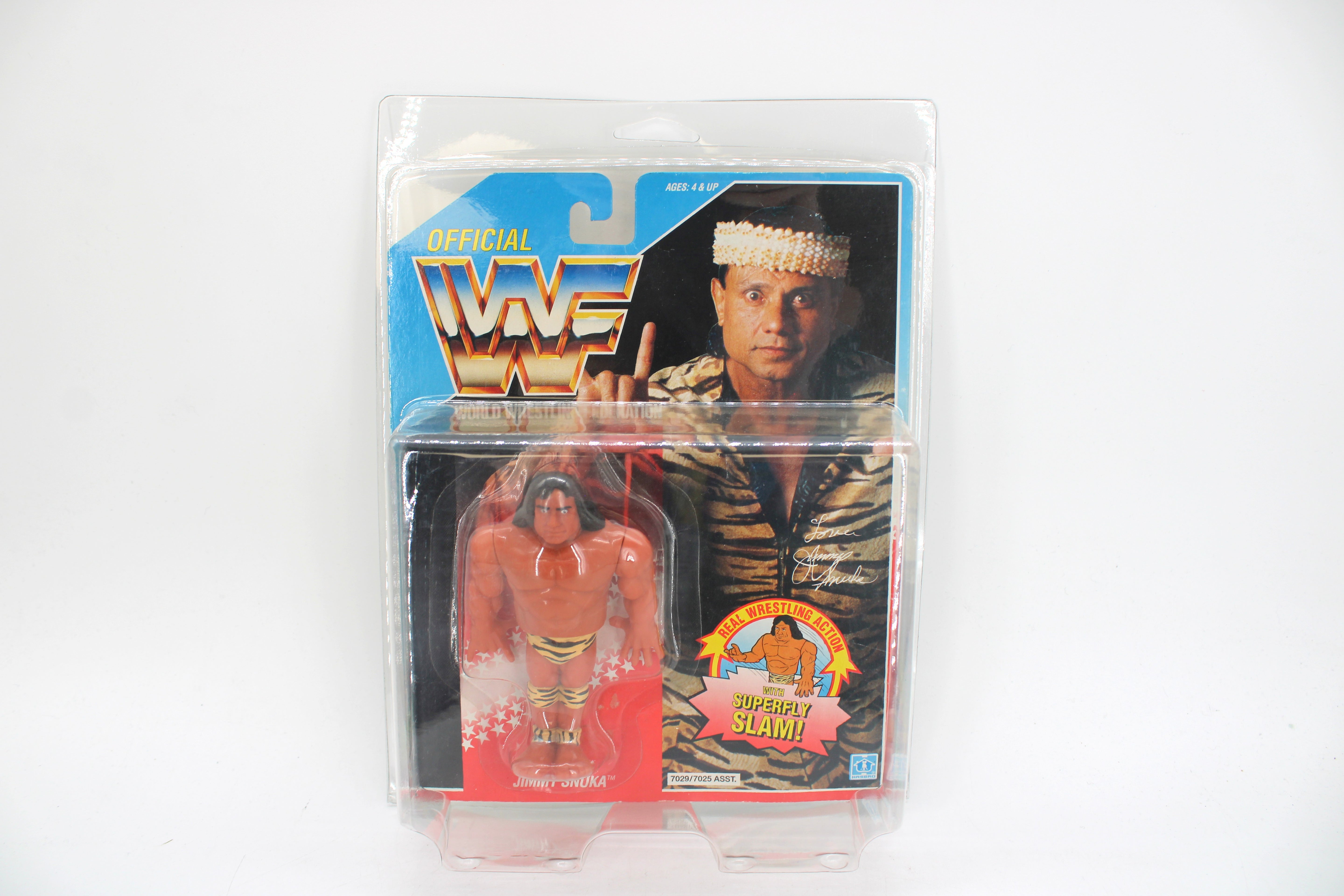 WWF Superfly Jimmy Snuka Action Figure (1990) - view 6