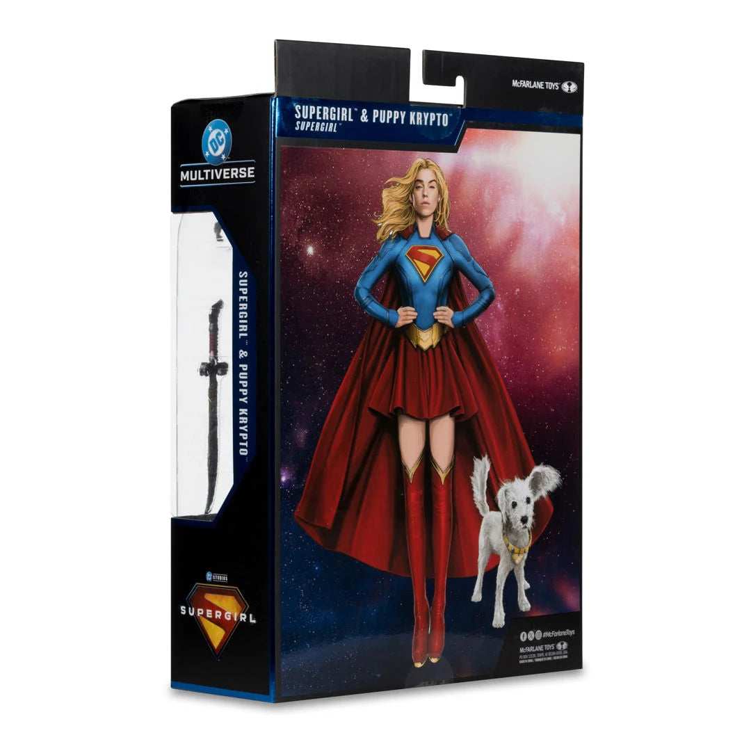 Supergirl (2026) DC Multiverse Supergirl & Puppy Krypto (Deluxe Theatrical Edition) Action Figure - view 9