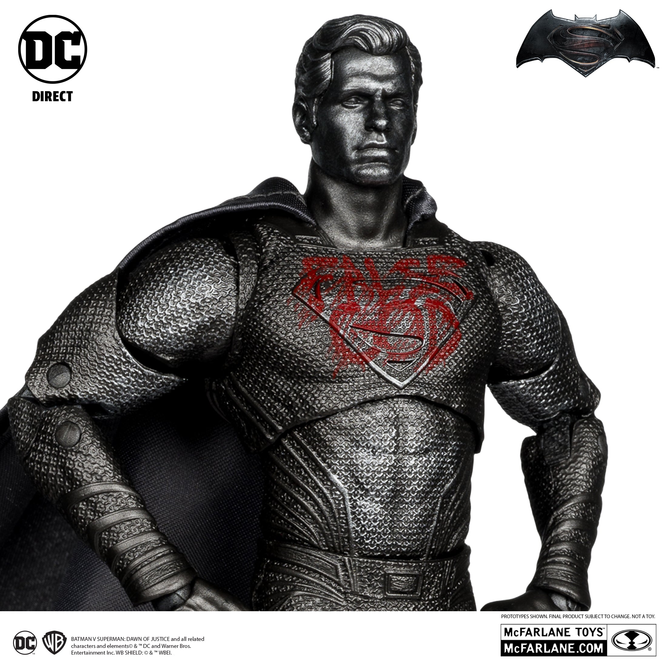 Superman (False God) Platinum Edition - Batman v Superman: Dawn of Justice DC Multiverse Action Figure