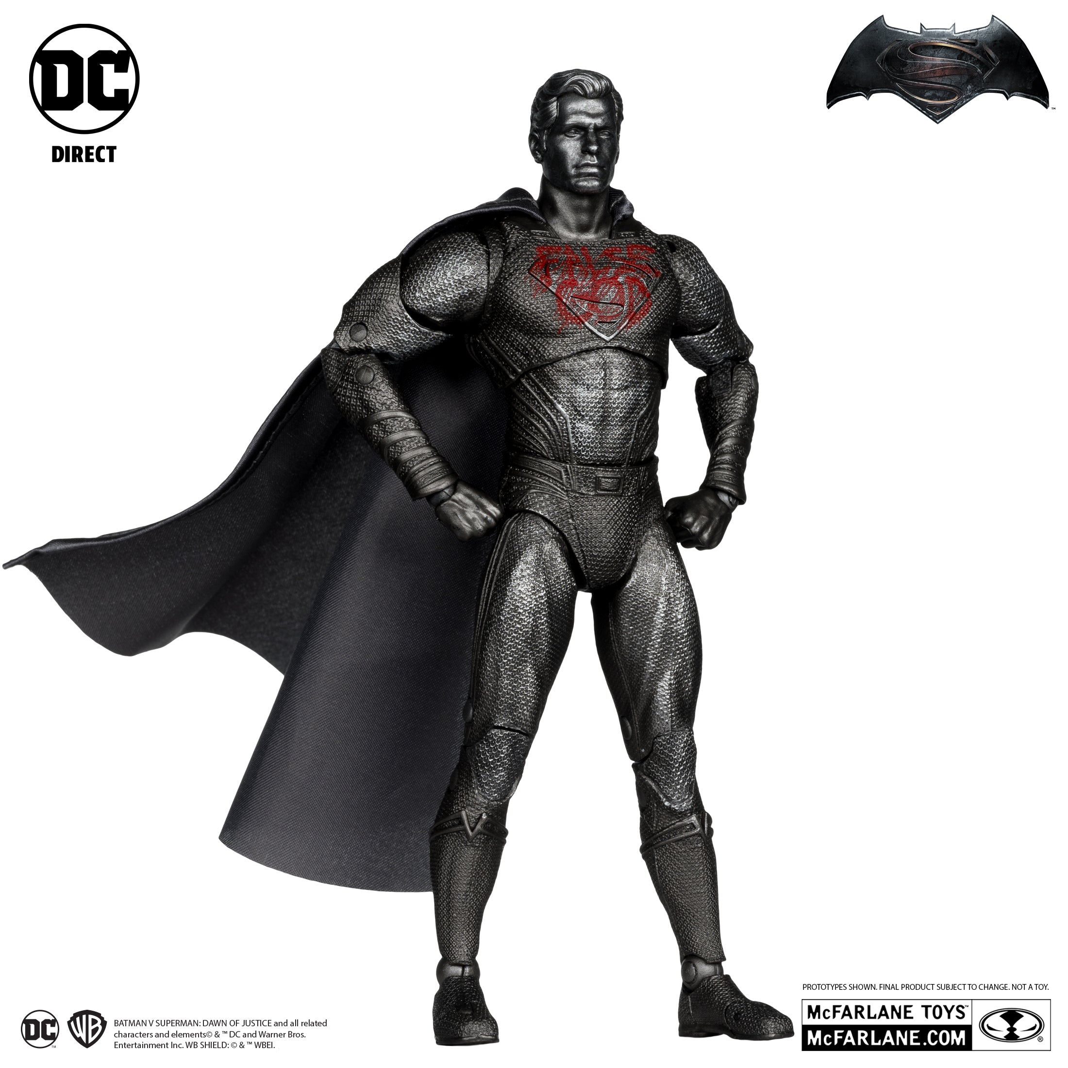 Superman (False God) Platinum Edition - Batman v Superman: Dawn of Justice DC Multiverse Action Figure