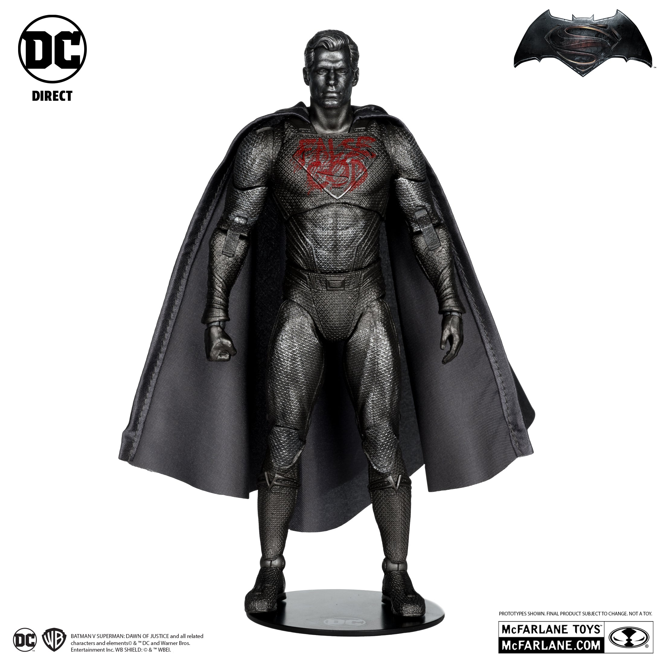 Superman (False God) Platinum Edition - Batman v Superman: Dawn of Justice DC Multiverse Action Figure