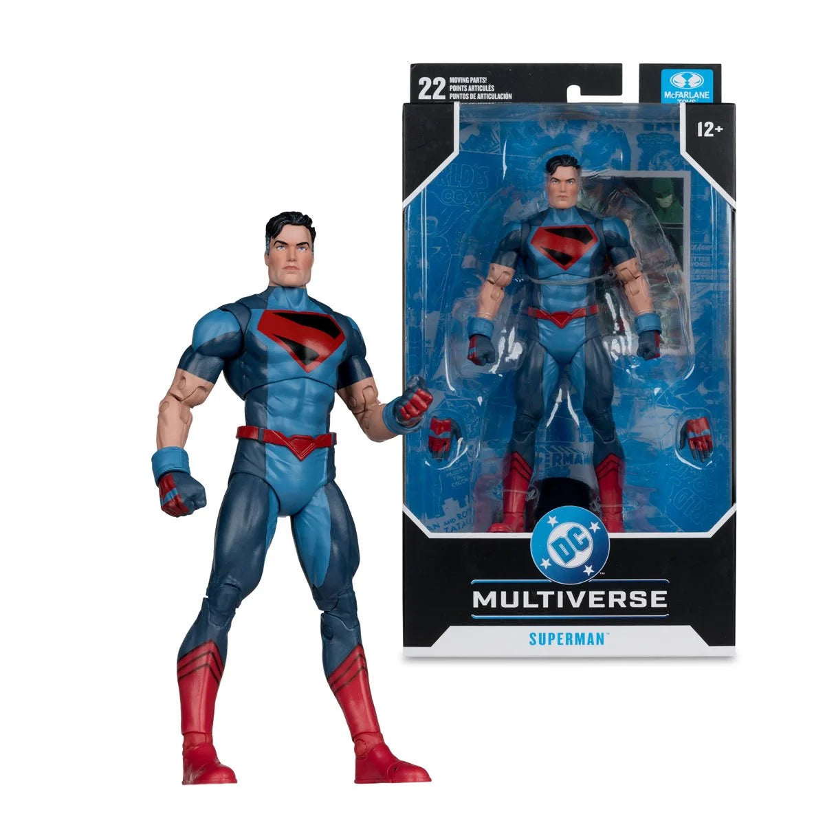 DC Multiverse Superman and the Authority 7-inch action figure by McFarlane Toys in packaging