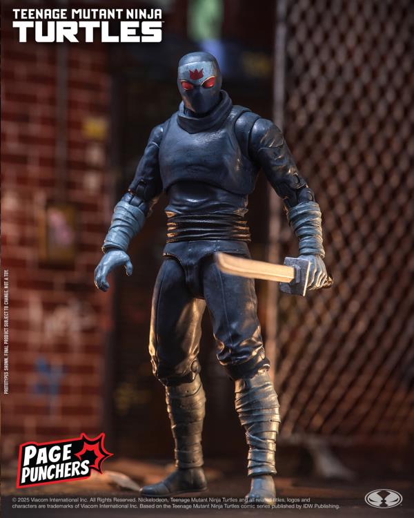 Teenage Mutant Ninja Turtles Page Punchers Foot Soldier 5" Action Figure with Comic