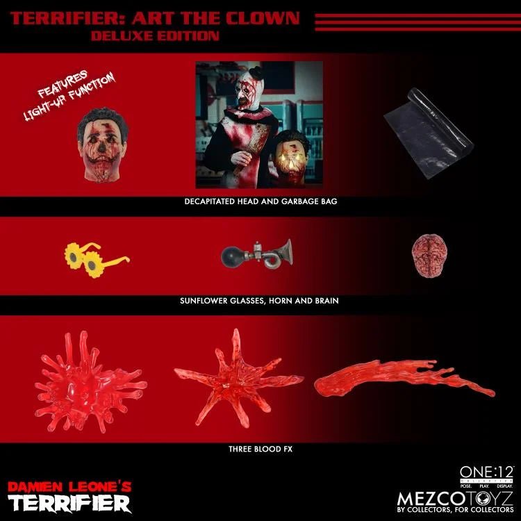 Art the Clown (Deluxe Edition) Terrifier One:12 Collective Action Figure