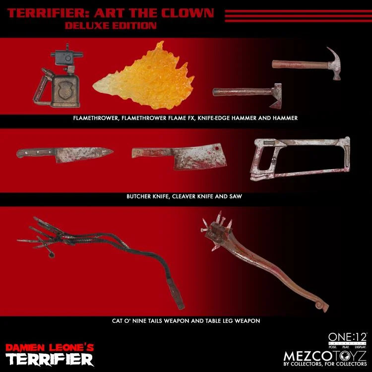 Art the Clown (Deluxe Edition) Terrifier One:12 Collective Action Figure