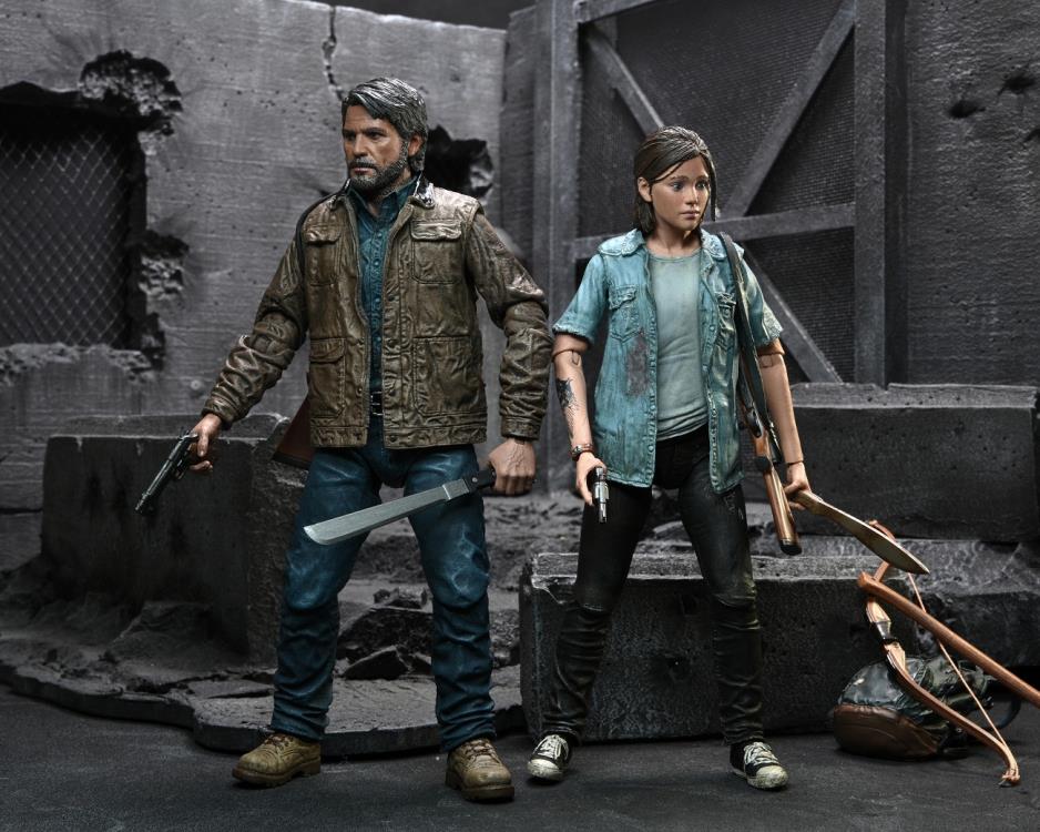 The Last of Us Part II Ultimate Joel and Ellie Action Figure 2-Pack