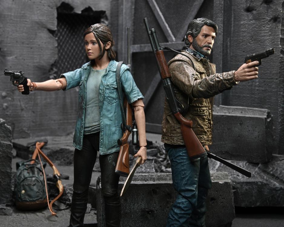 The Last of Us Part II Ultimate Joel and Ellie Action Figure 2-Pack