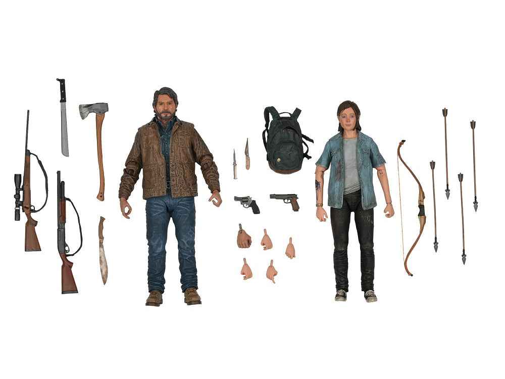 The Last of Us Part II Ultimate Joel and Ellie Action Figure 2-Pack