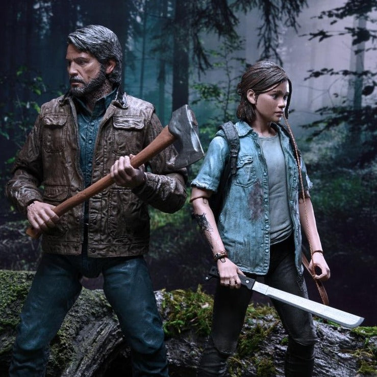 The Last of Us Part II Ultimate Joel and Ellie Action Figure 2-Pack