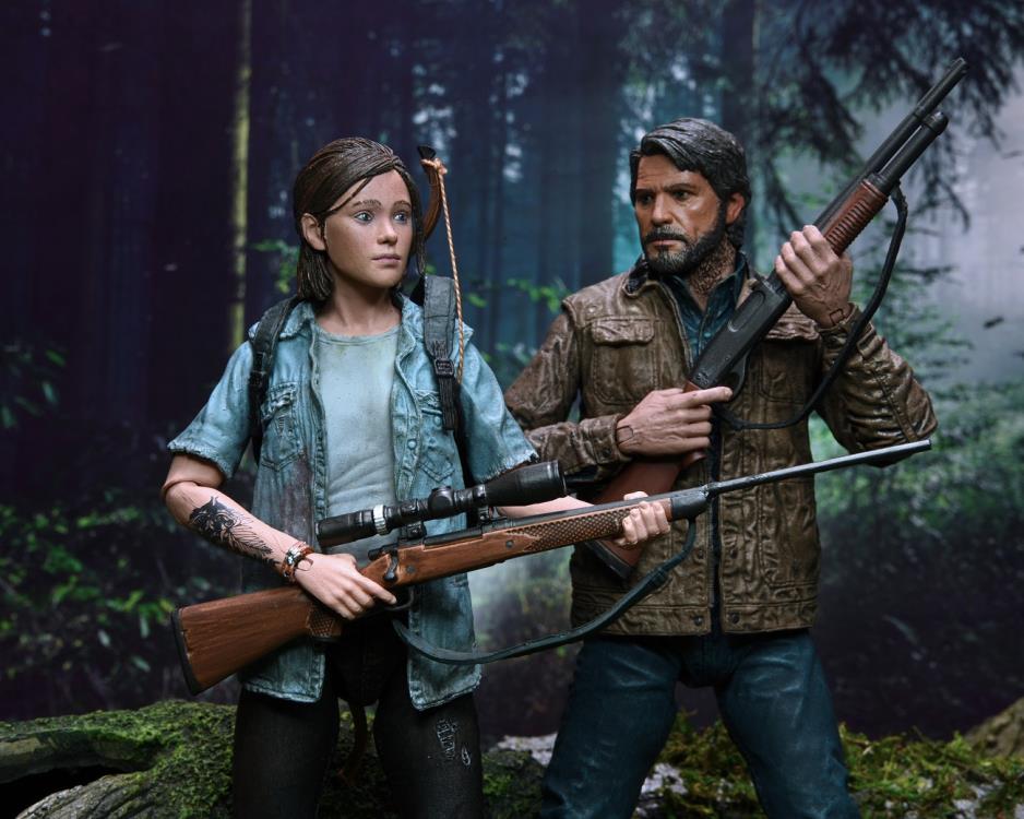 The Last of Us Part II Ultimate Joel and Ellie Action Figure 2-Pack