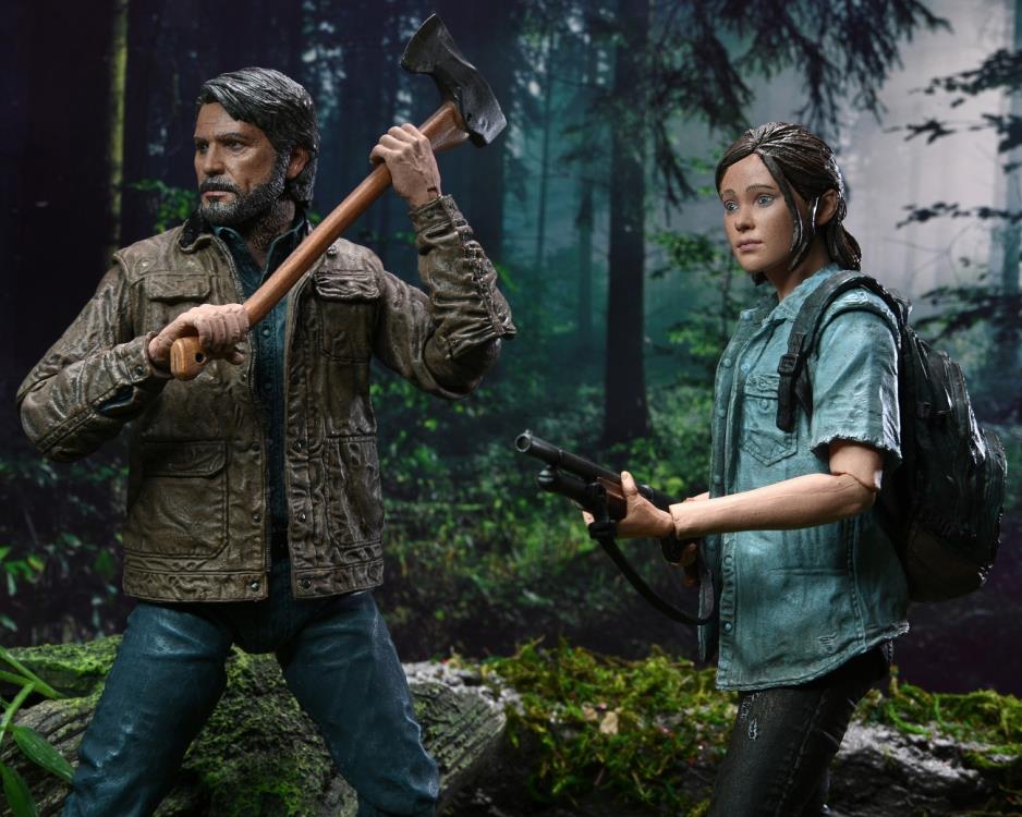 The Last of Us Part II Ultimate Joel and Ellie Action Figure 2-Pack