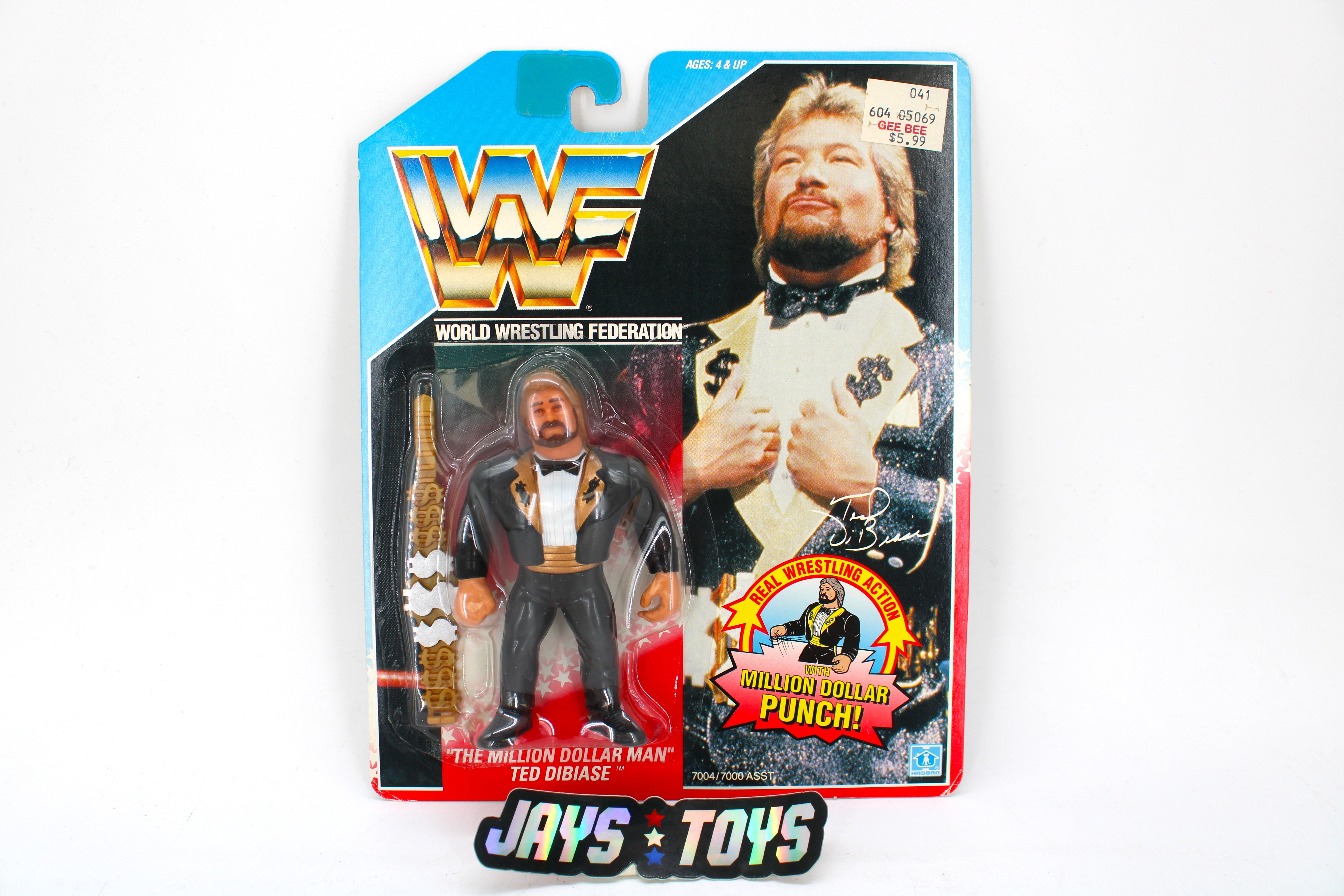 WWF The Million Dollar Man Ted DiBiase Action Figure (1990) product image