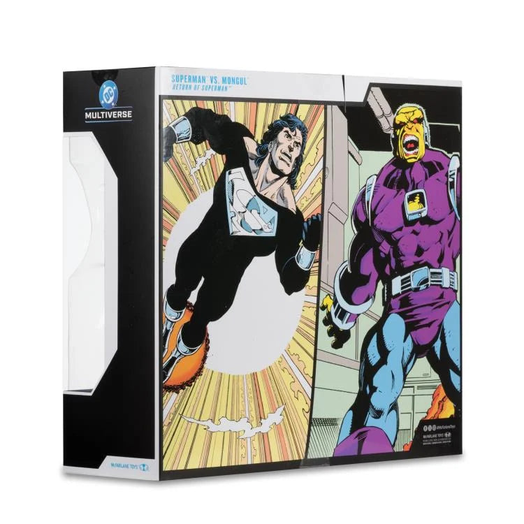 The Return of Superman DC Multiverse Superman vs. Mongul Action Figure Two-Pack - view 10
