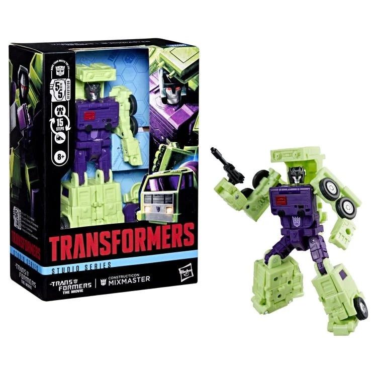 Mixmaster The Transformers: The Movie Studio Series Voyager Class Constructicon Action Figure