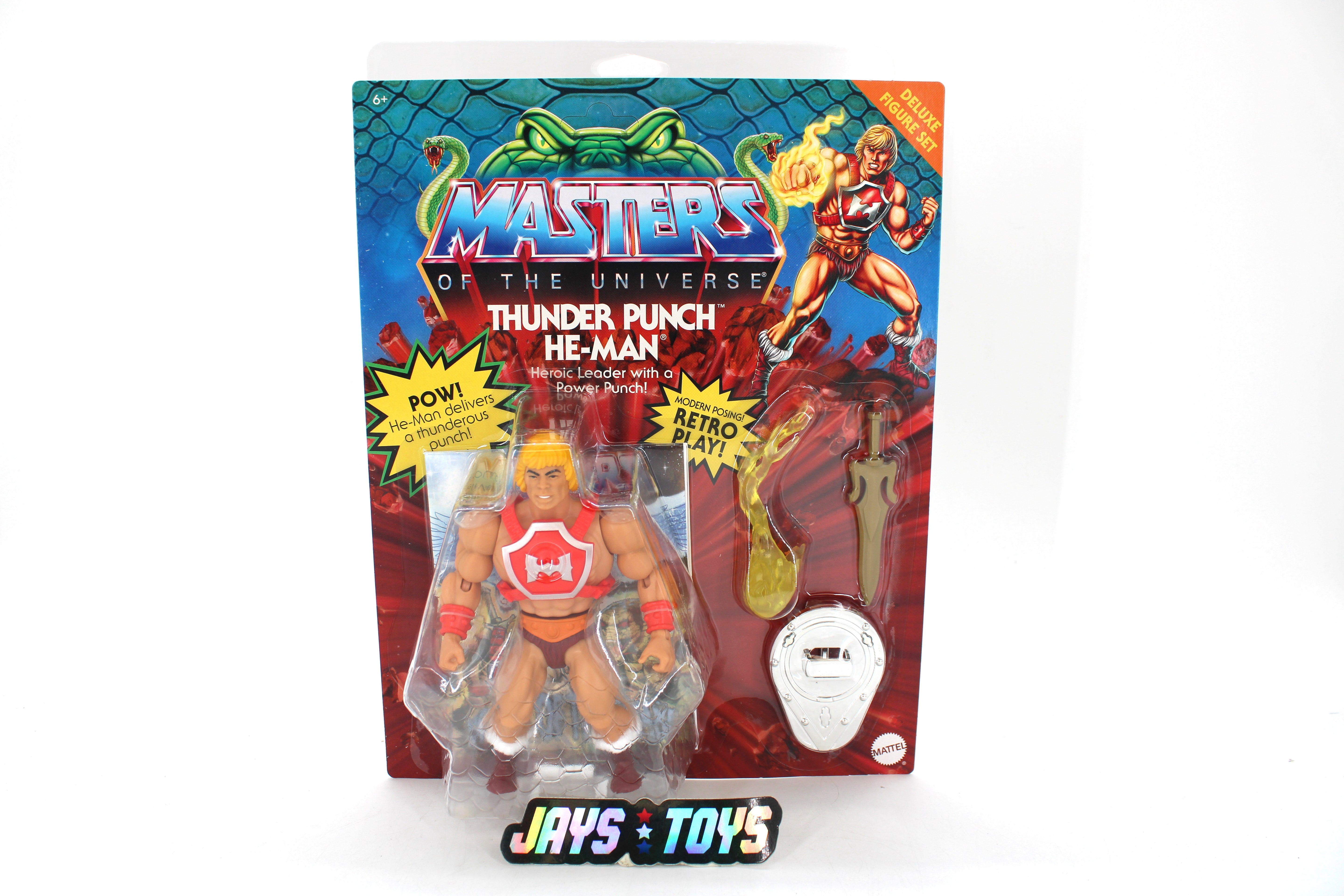 Masters of the Universe Origins Thunder Punch He-Man Action Figure (2022) product image