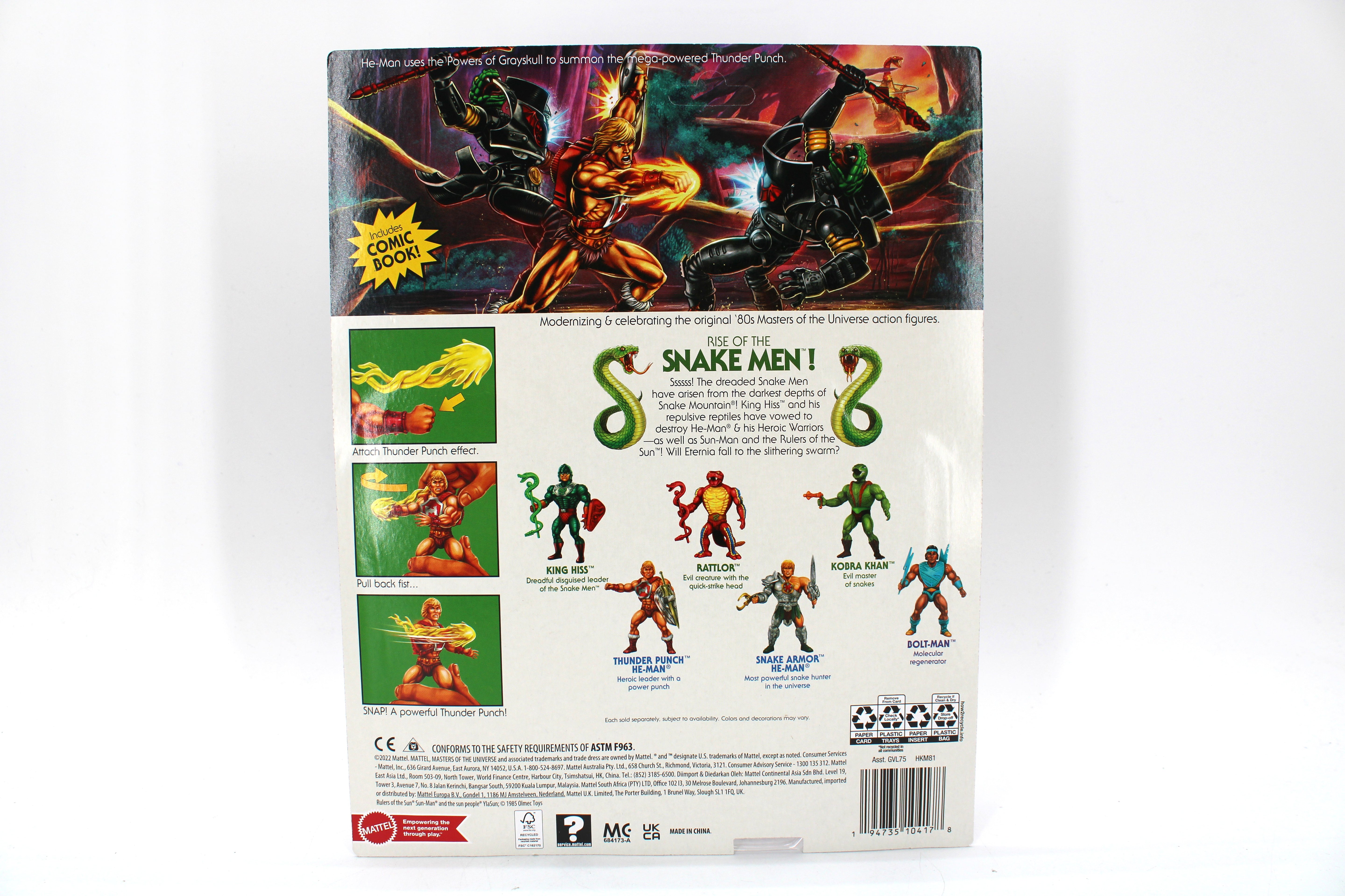 Masters of the Universe Origins Thunder Punch He-Man Action Figure (2022) - view 2