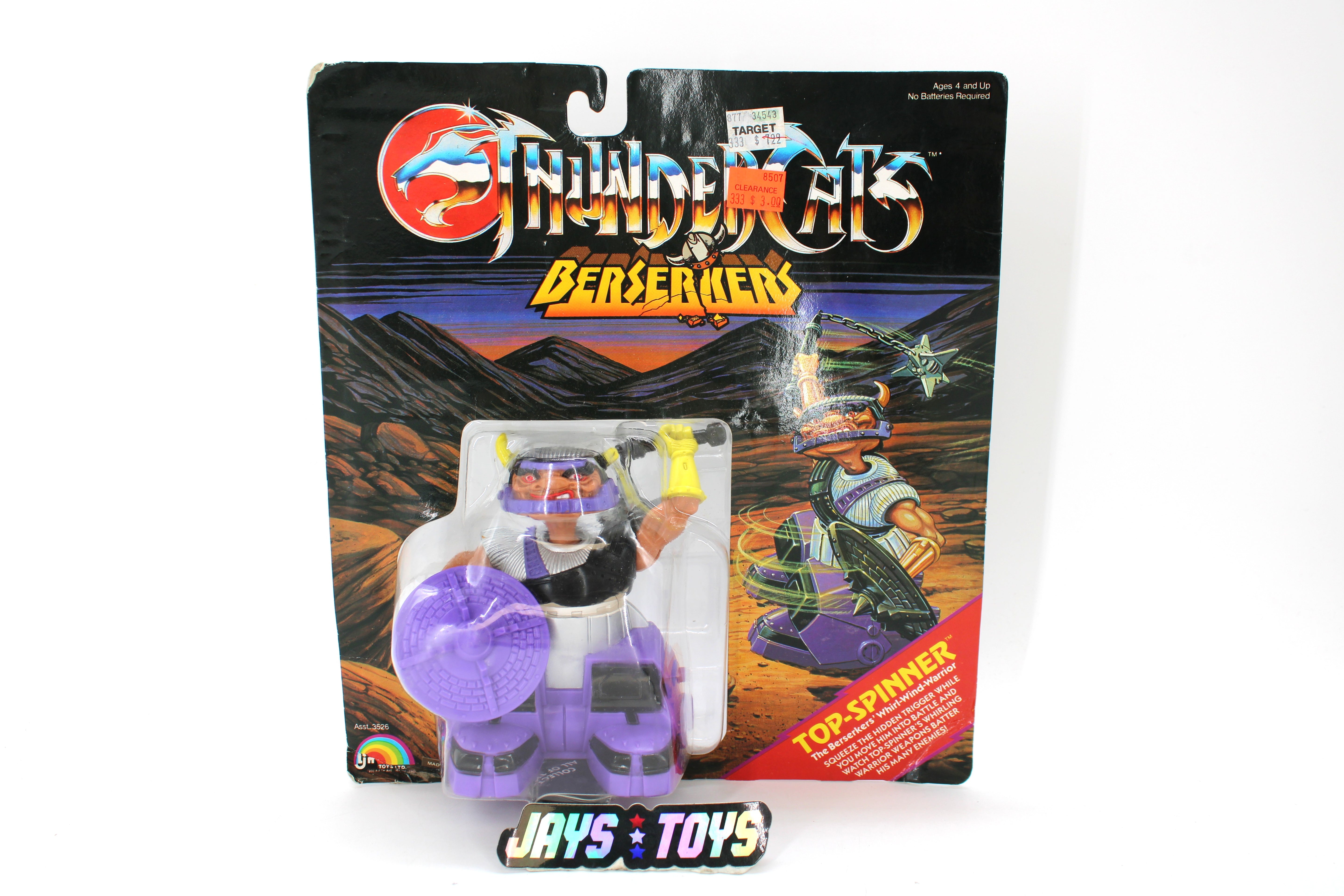 ThunderCats Berserkers Top-Spinner Action Figure (1986 LJN) product image