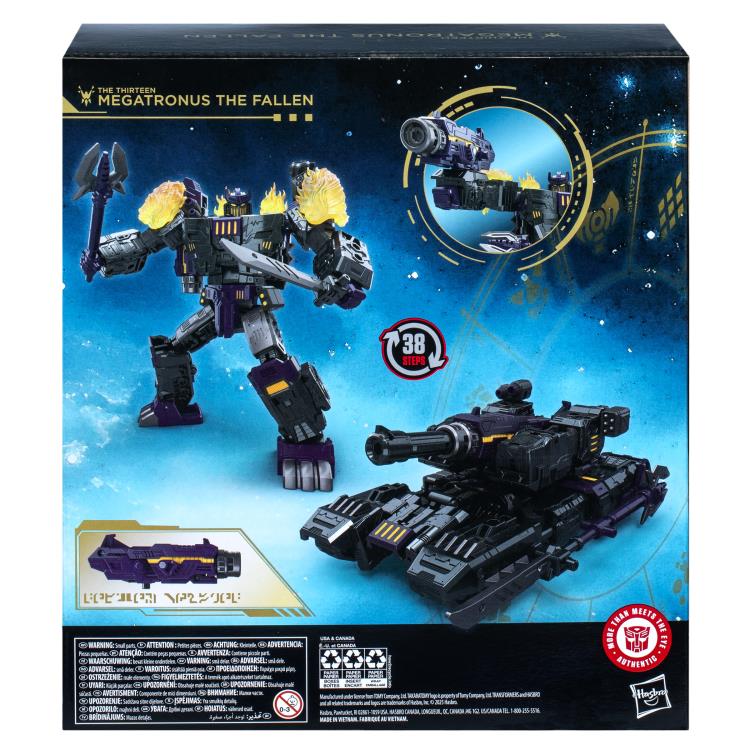 Transformers: Age of the Primes Leader Class The Thirteen Megatronus the Fallen Action Figure