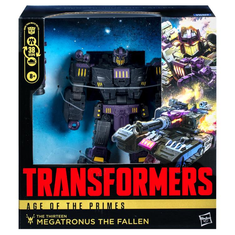 Transformers: Age of the Primes Leader Class The Thirteen Megatronus the Fallen Action Figure