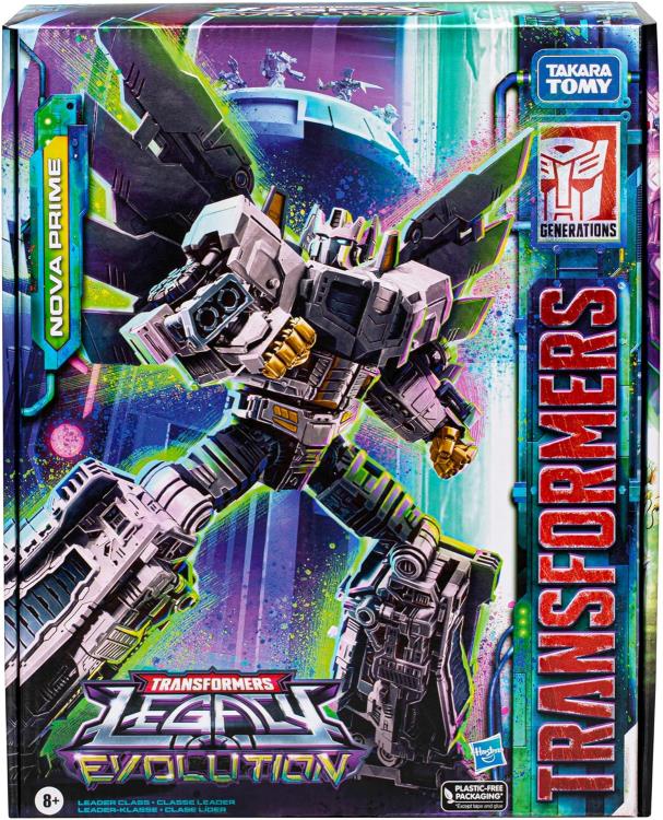 Transformers: Legacy Evolution Leader Class Nova Prime Action Figure