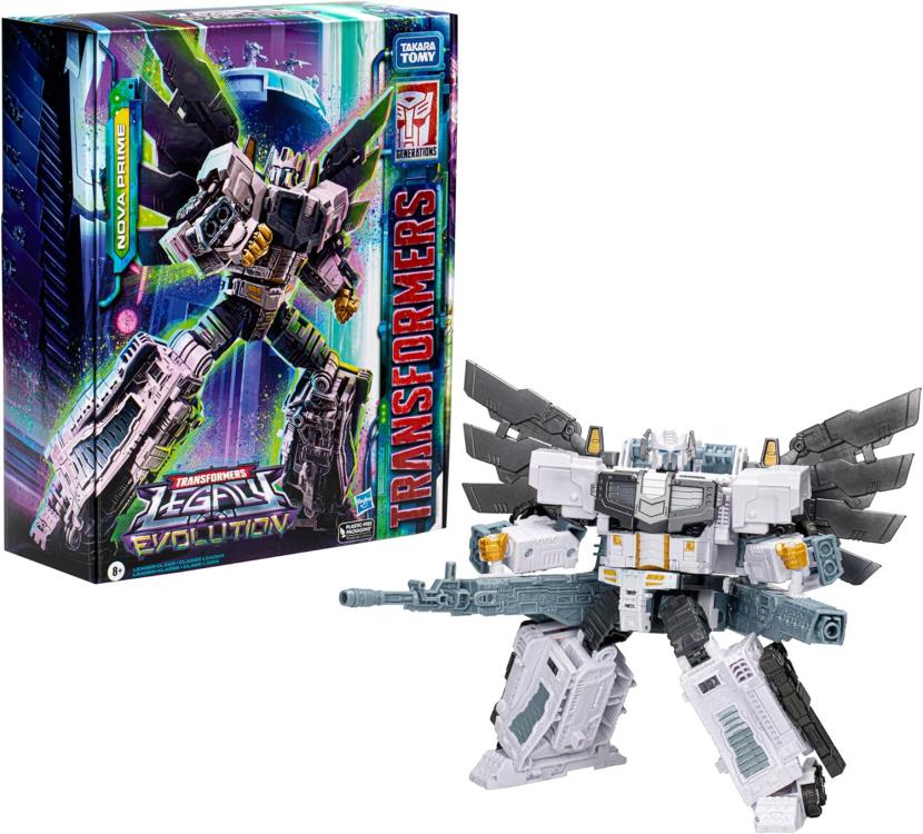Transformers: Legacy Evolution Leader Class Nova Prime Action Figure