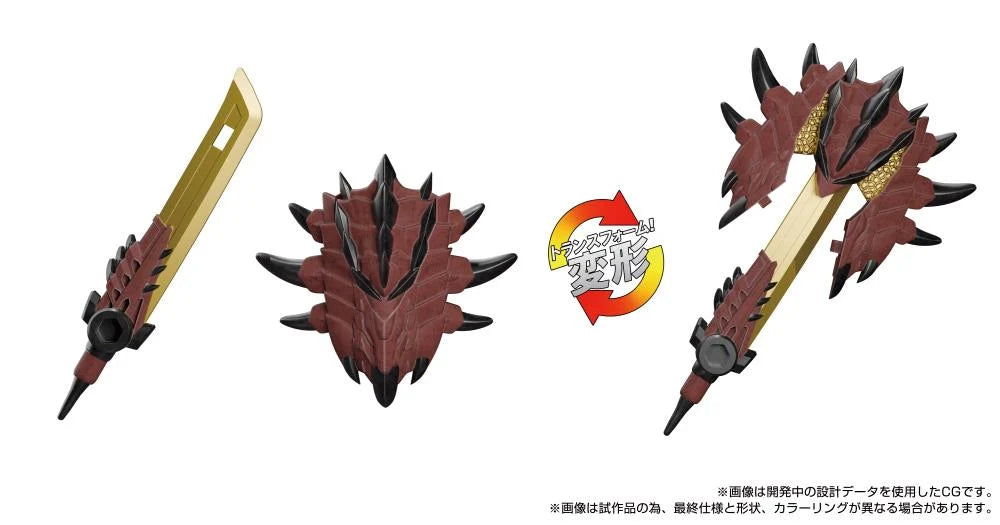 Transformers x Monster Hunter Synergenex Series Rathalos Prime Action Figure