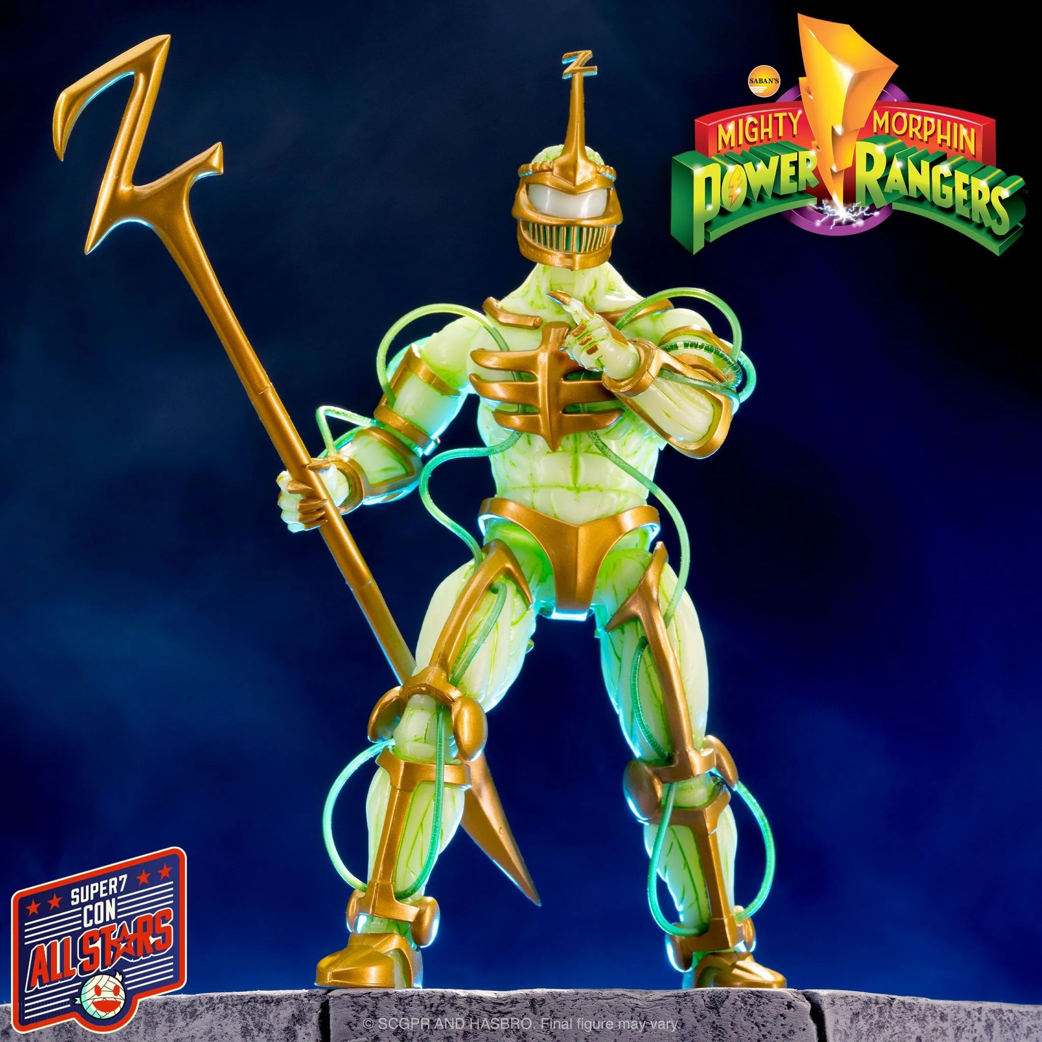 Mighty Morphin Power Rangers ULTIMATES! - Lord Zedd (Imperial Gold Glow)