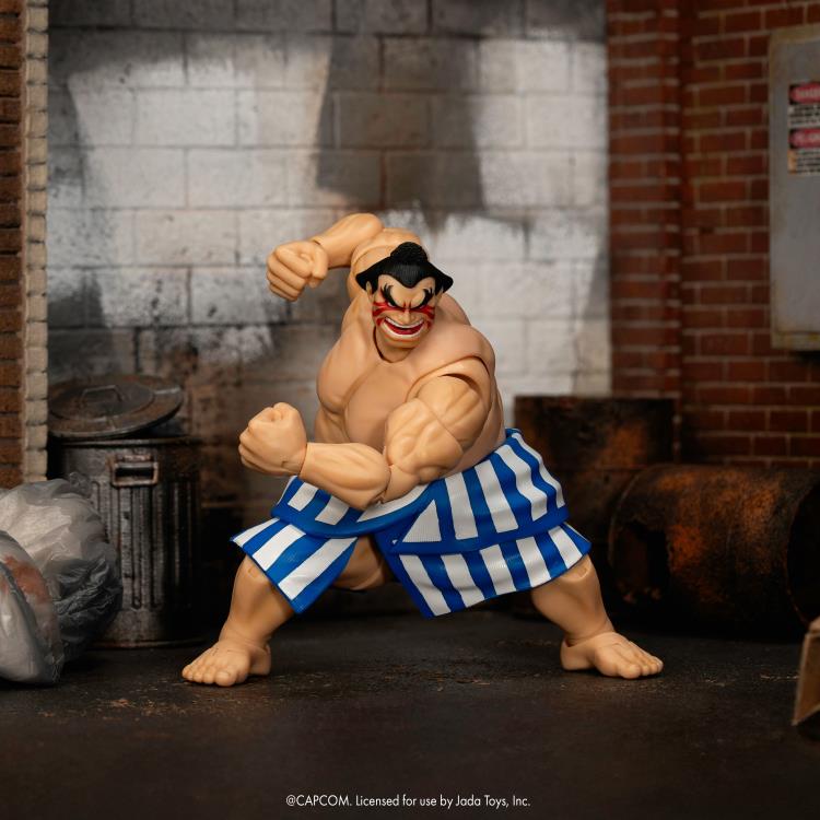 Ultra Street Fighter II: The Final Challengers E. Honda (Deluxe Ver.) 1/12 Scale Action Figure - view 5