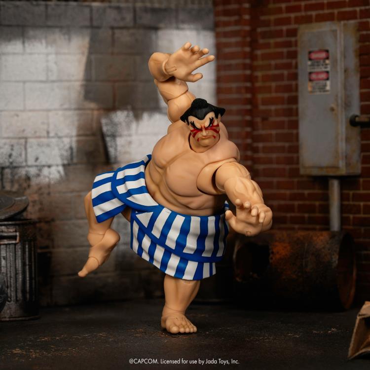 Ultra Street Fighter II: The Final Challengers E. Honda (Deluxe Ver.) 1/12 Scale Action Figure - view 6