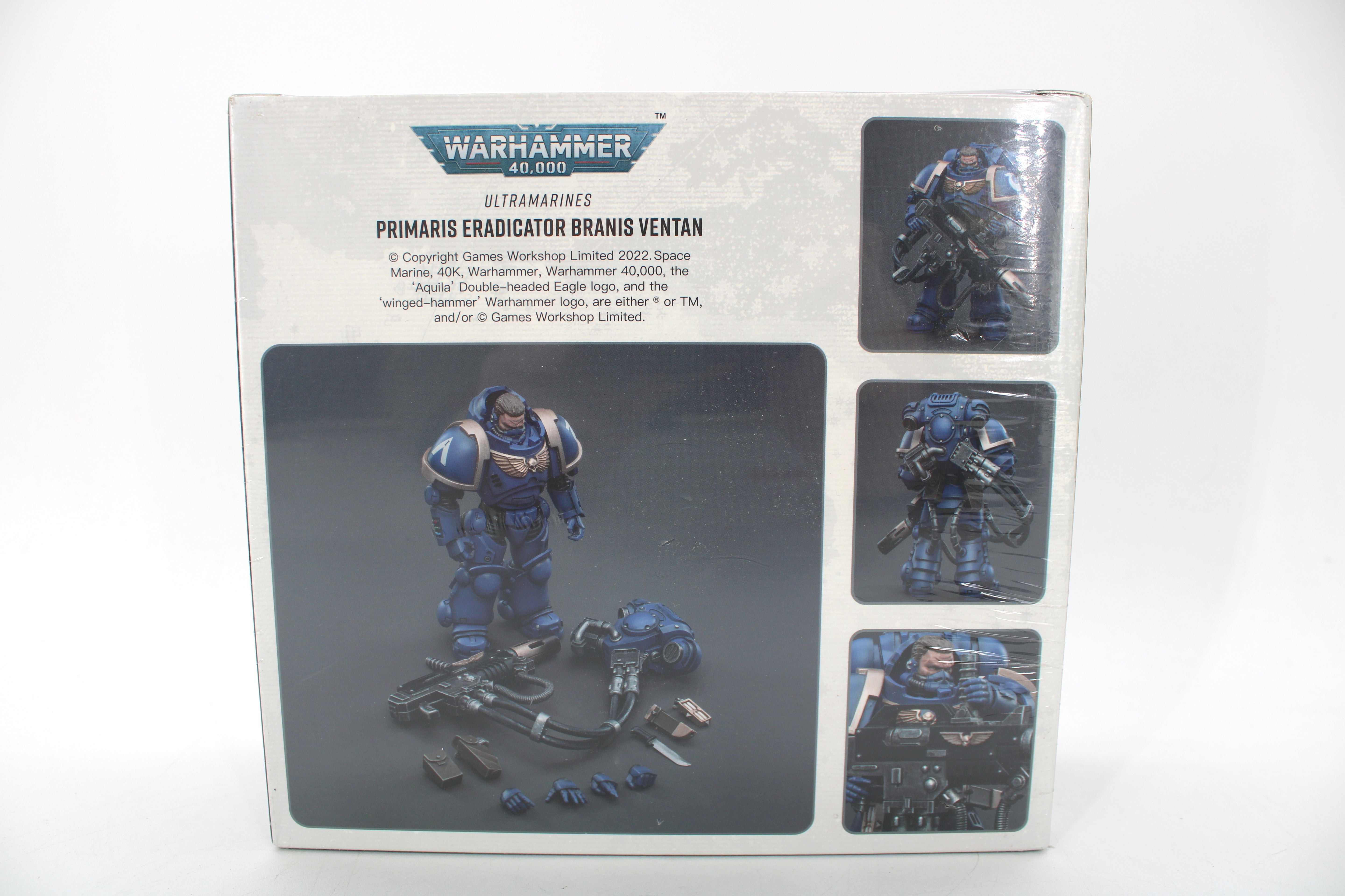 Warhammer 40k Ultramarines Primaris Eradicator Branis Ventan Action Figure (2022 JOYTOY) - view 2