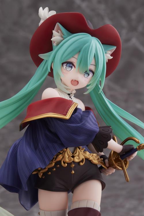 Vocaloid Hatsune Miku (Puss in Boots) Wonderland Figure (Reissue) product image