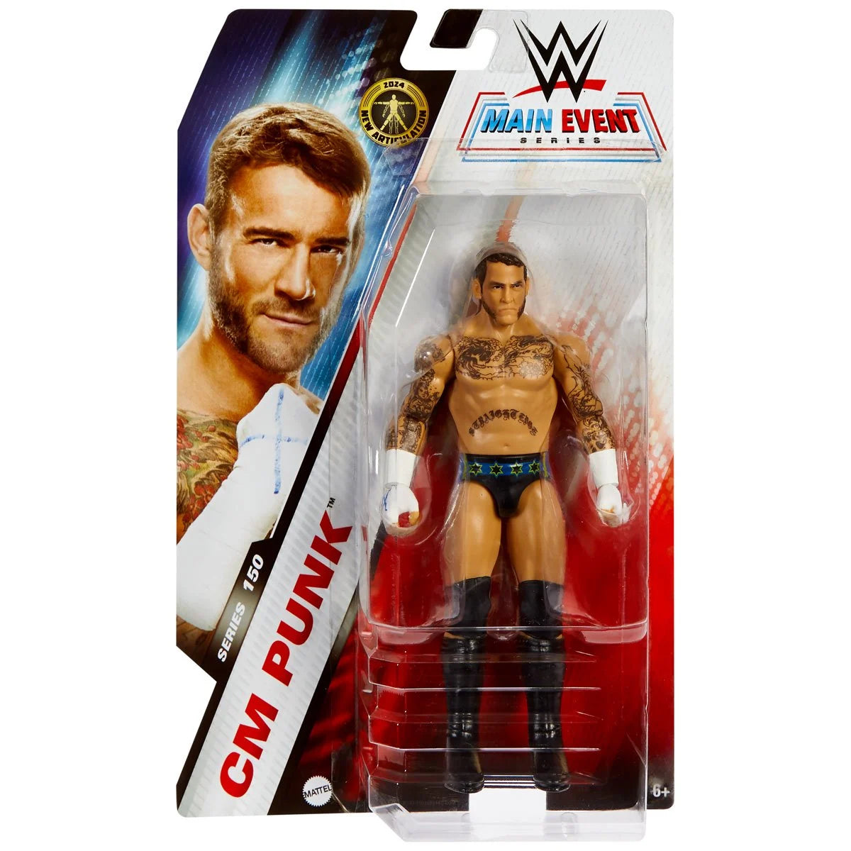 CM Punk WWE Main Event Series 150 Action Figure