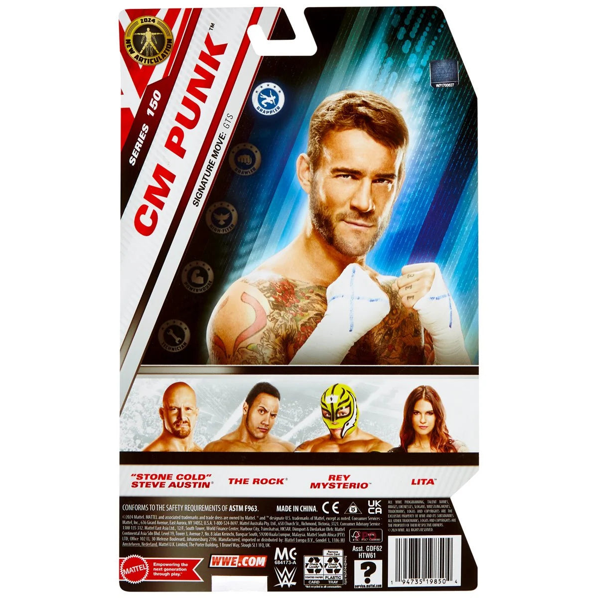 CM Punk WWE Main Event Series 150 Action Figure