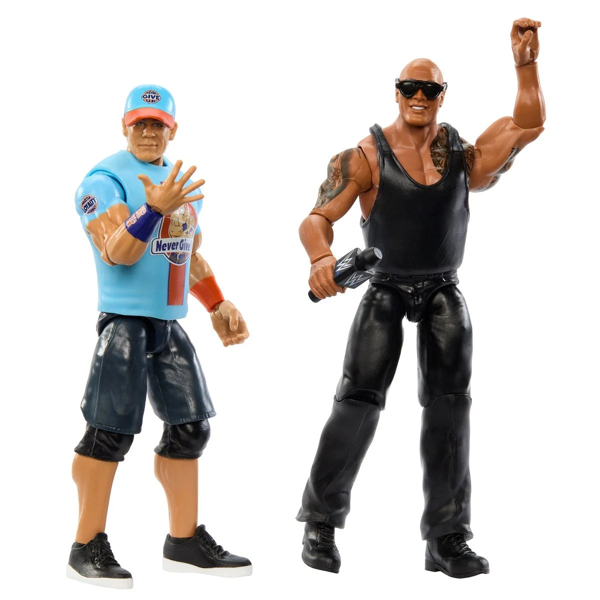 WWE Main Event Showdown Series 19 The Rock & John Cena Action Figure Two-Pack