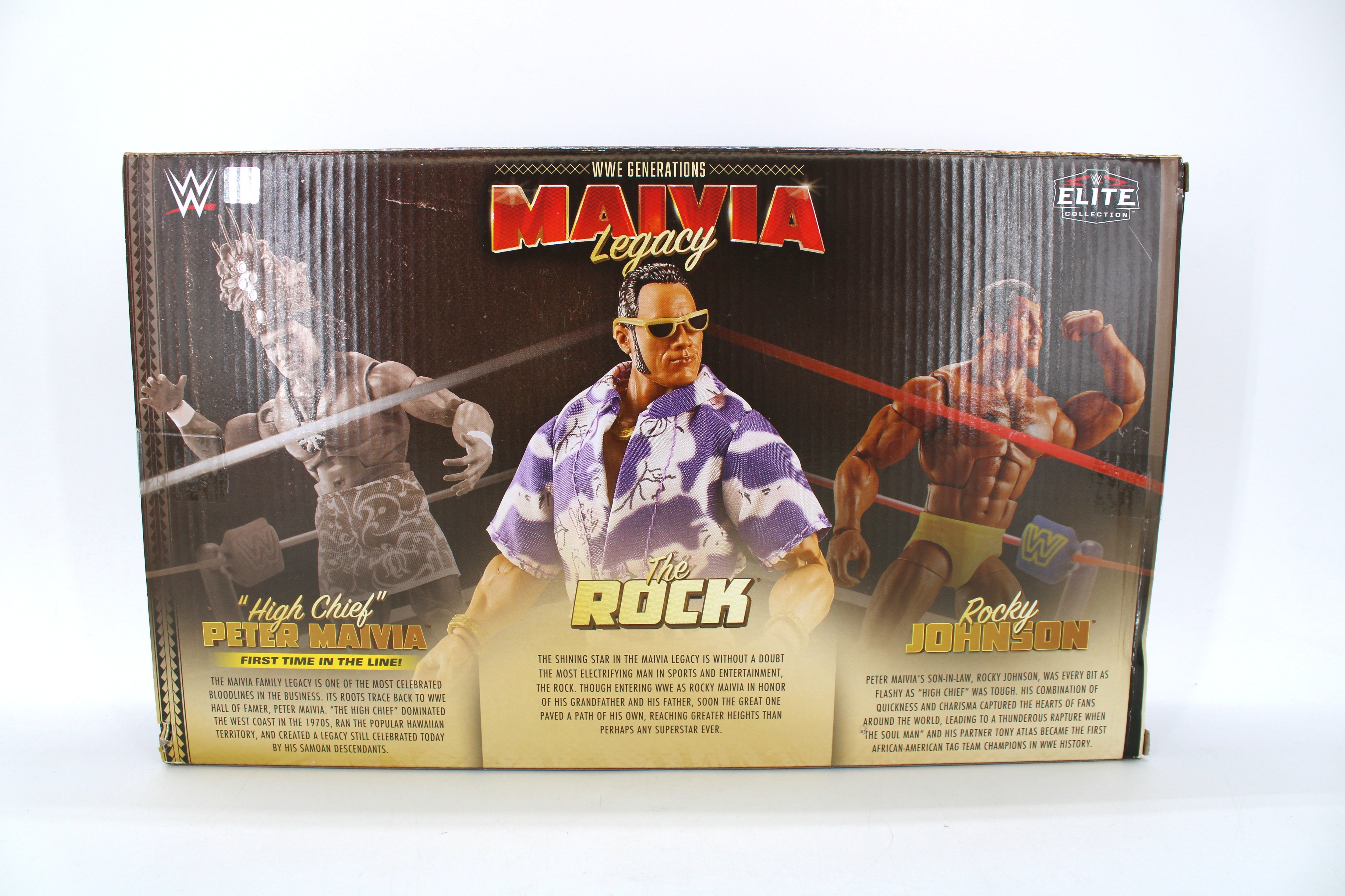WWE Elite Collection Generations Maivia Legacy Figure Set (2023) - view 2