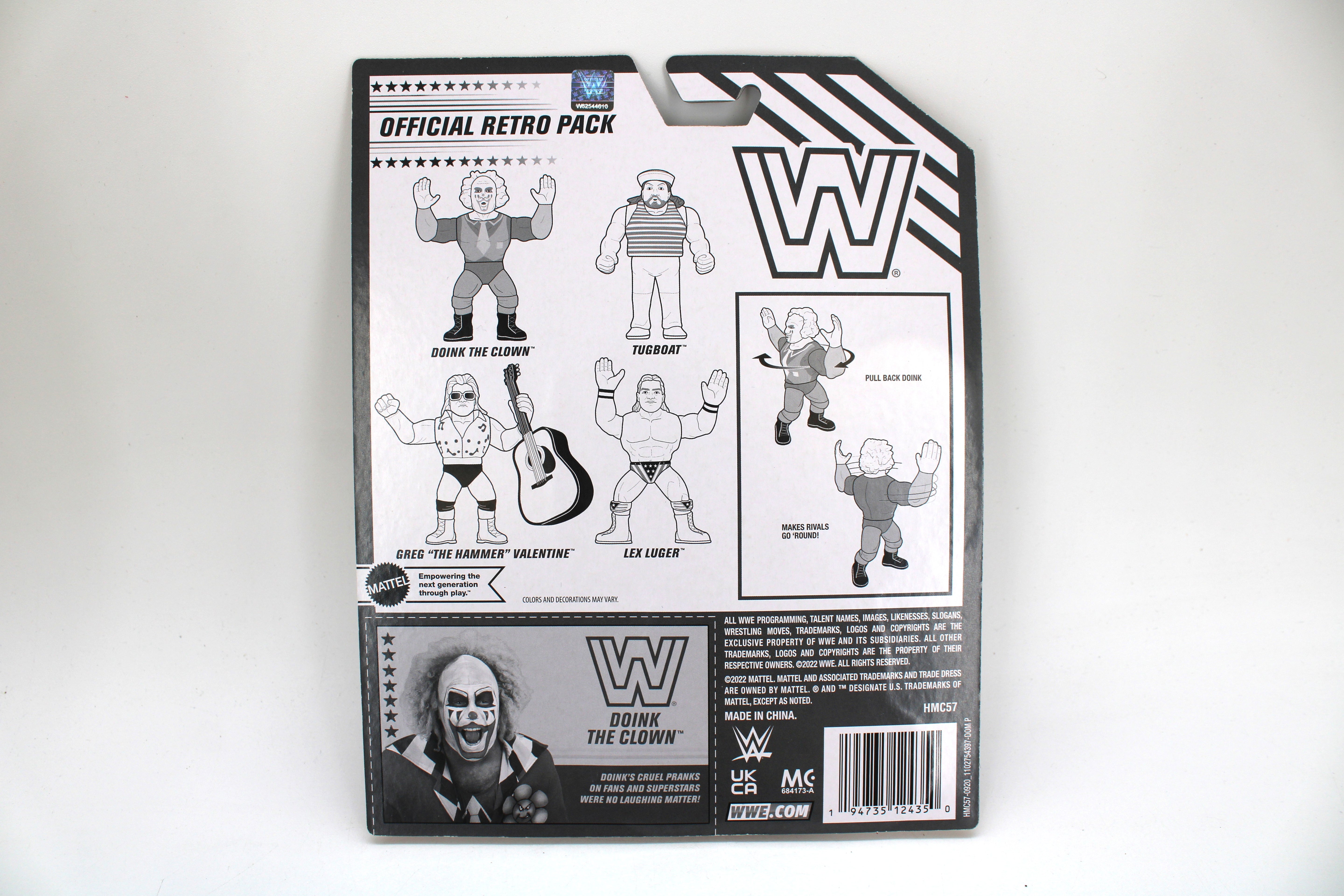 WWE Official Retro 4-Pack Action Figures (2022 Mattel) - view 7