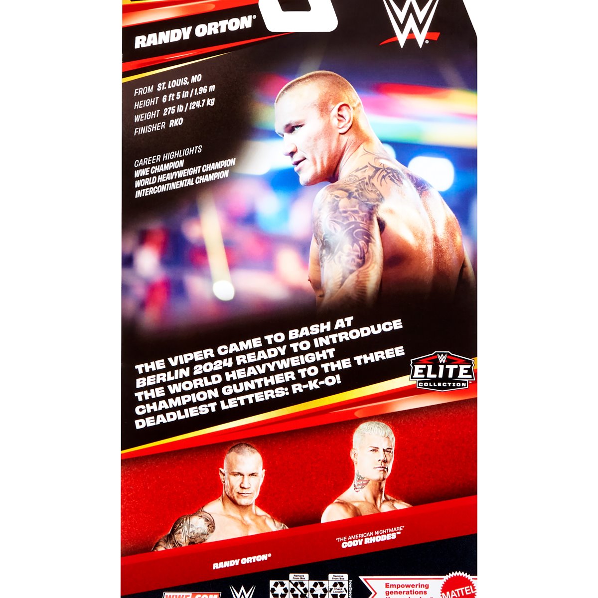 Randy Orton WWE Top Picks 2026 Elite Collection Action Figure