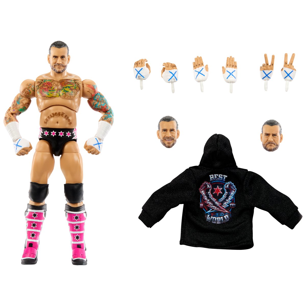 CM Punk WWE Ultimate Edition Wave 27 Action Figure