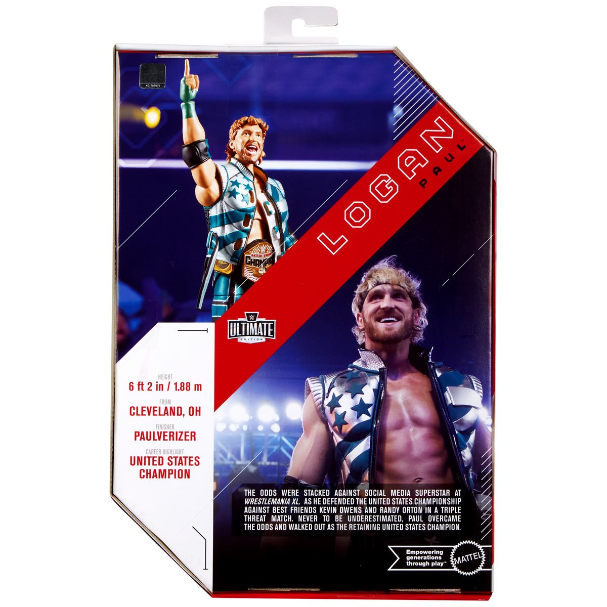 Logan Paul WWE Ultimate Edition Wave 27 Action Figure