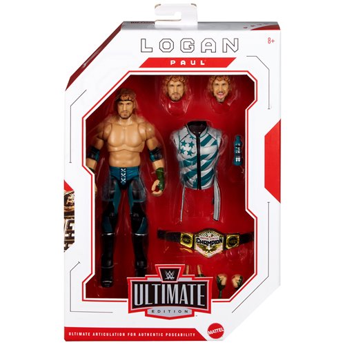 Logan Paul WWE Ultimate Edition Wave 27 Action Figure