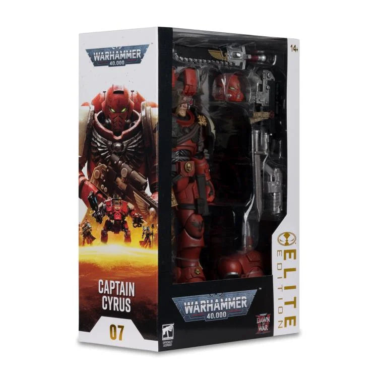 Warhammer 40,000: Dawn of War IV McFarlane Elite Edition #7 Captain Cyrus Action Figure - view 13